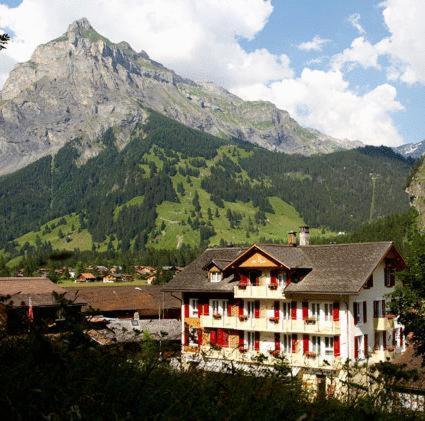 Hotel Des Alpes Kandersteg Exterior photo